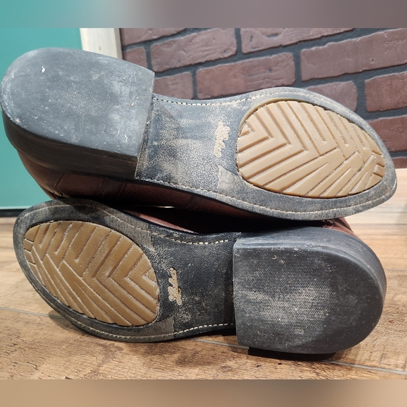 Lucchese Bison Zip Cowboy Boots 10.5E - Picture 6 of 7